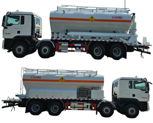 17-18 T HOWO 8x4 Mining Blasting Bulk ANFO Explosives Mixing And Charging Truck