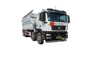 SITRAK 15 T Top Auger On-site Mixed Granular ANFO Bulk Explosives Mixing And Charging Truck