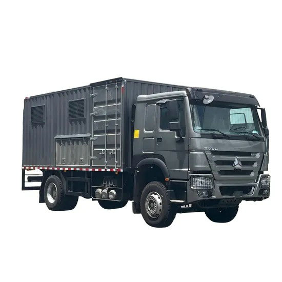 HOWO 4x2 Mobile Lube Workshop Maintenance Equipment Vehicle