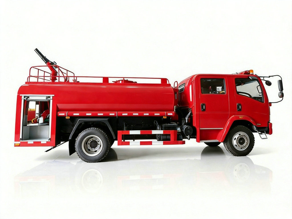 HOWO 4x2 Water Tanker Fire Truck 5000L