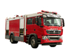 HOWO 5000 Liters Water Rescue Fire Truck