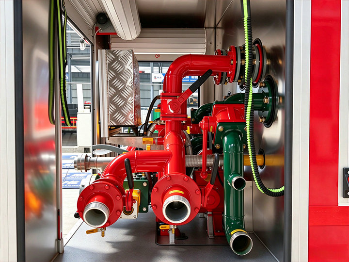 ISUZU NPR Foam Fire Truck 3500L (21)