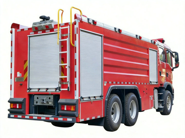 HOWO Fire Engine Rescue Truck 9000L Water + 3000L Foam 