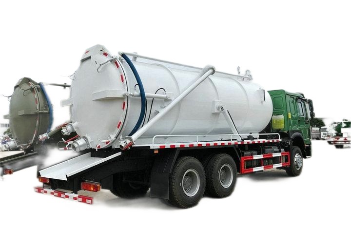 HOWO Cesspit Emptier Vacuum Super Sucker Septic Tank Truck 22m3