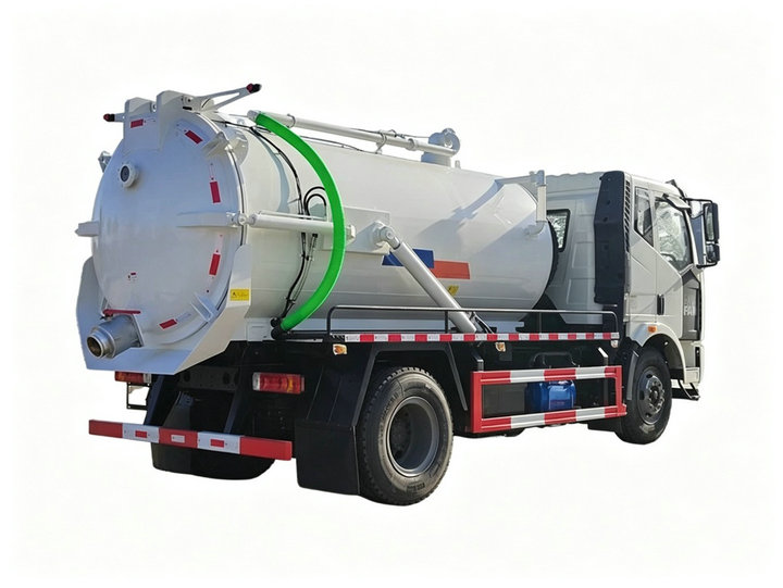 FAW Vacuum Cesspool Septic Tank Truck 10,000L 