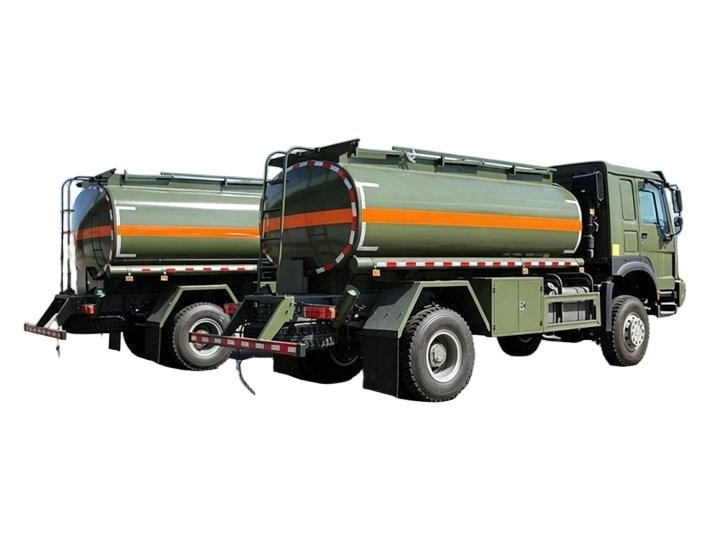 HOWO 4x4 AWD Off-road Fuel Bowser Refueling Truck 8000L