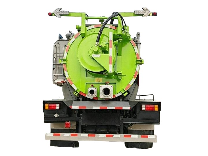 ISUZU FTR Combined Sewer Jetting and Vacuum Truck 8000L Sewage+4000L Clean Water 
