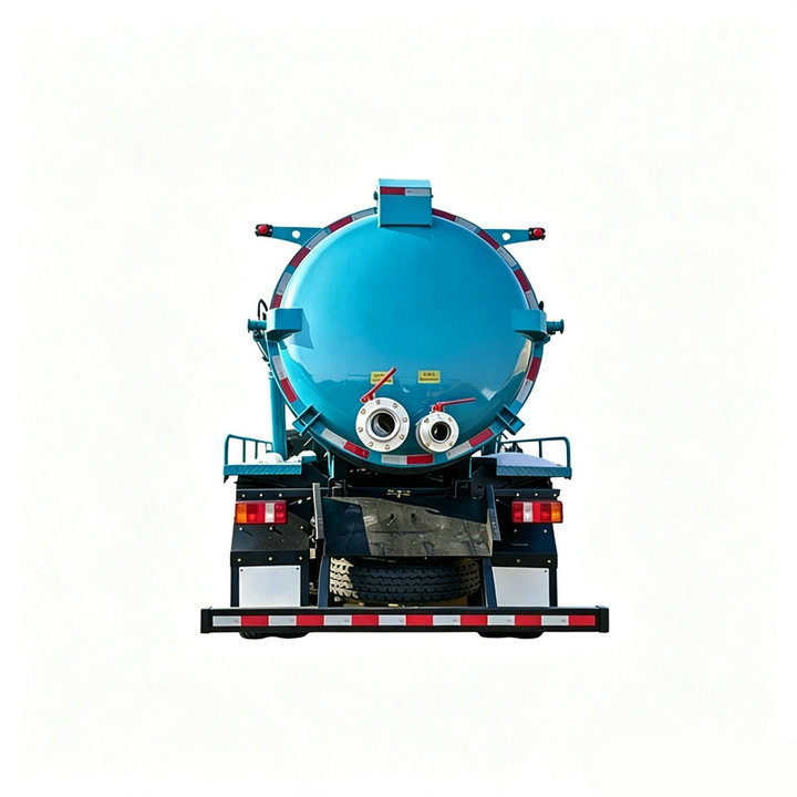 6KL HOWO Septic Pump Vacuum Truck