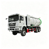 SHACMAN 6x6 Offroad Truck Combined Sewer Jetting Vacuum Cesspit Emptier Septic Sewage 10KL, Cleaning 6KL 