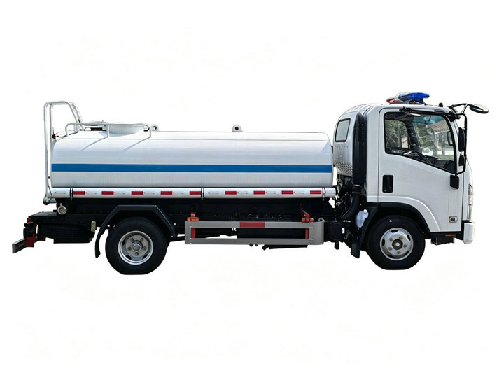  Suzu KV100 Stainless Steel Dust Control Water Bowser Sprinkler Truck 5000 L
