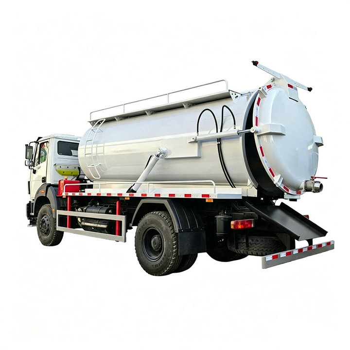  Beiben 12000L Vacuum Sewage Suction Septic Tank Truck 