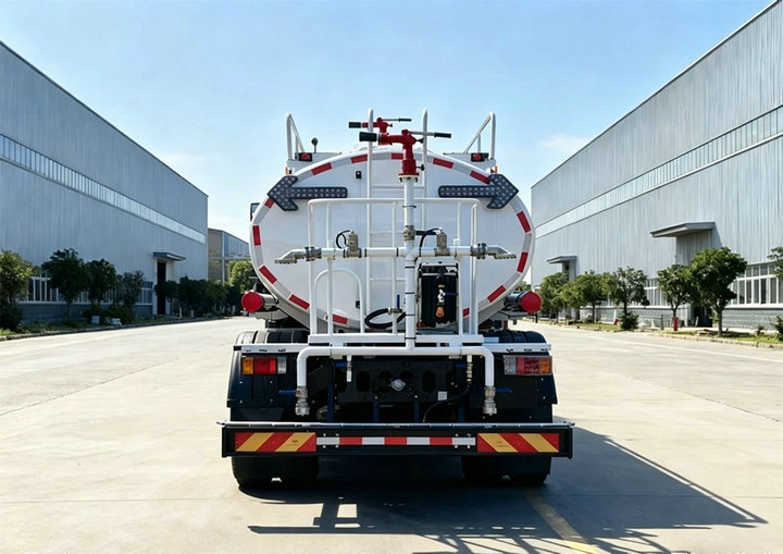 ISUZU 15KL Stainless steel Potable Water Bowser Truck (1)