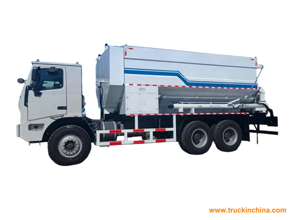 BCLH-30 Intelligent HOWO Explosive Mixing And Charging ANFO Bulk Trucks for Mining Blasting Service