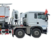HOWO 12-13T On-site Heavy Emulsion ANFO Bulk Explosives Auger Mixing And Charging Truck 