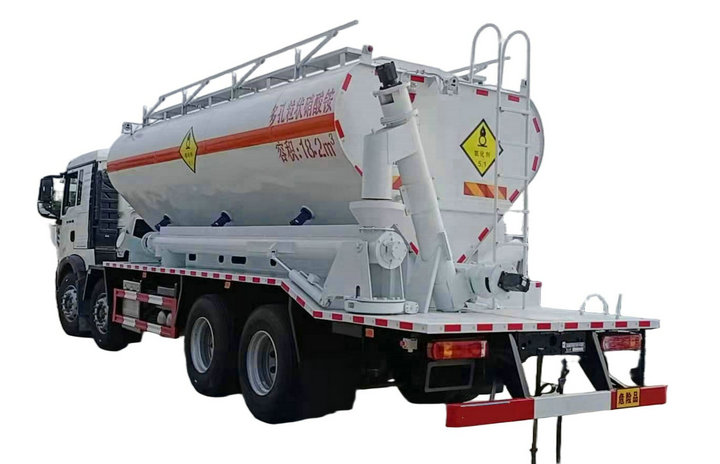 HOWO On-site Mixed Granular ANFO Bulk Explosives 15T-16T Top Auger Mixing And Charging Truck