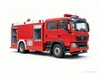 HOWO 4x2 Water Foam Fire Fighting Truck 6000L Water + 2000L Foam 