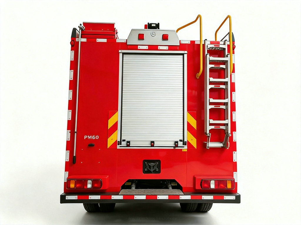 HOWO SITRAK Emergency Lighting Rescue Fire Truck 4500L Water + 1600L Foam 