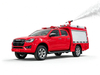  ISUZU AWD 4x4 Drive Emergency Fire Pickup Attack Fire Truck 600L Water + 200L Foam