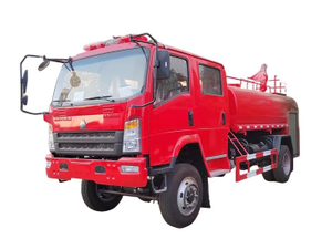 HOWO 4x4 AWD 6000L Water Tanker Fire Truck