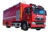 HOWO Fire Rescue Mobile Laundry Truck