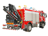 Howo Sitrak C5H Heavy Rescue Fire Truck with Crane Lighting and Power System