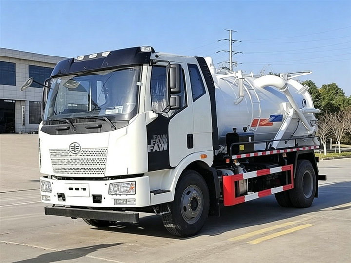 FAW Vacuum Cesspool Septic Tank Truck 10,000L (9)