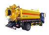 HOWO Combined Sewer Jetting and Vacuum Truck 5000L Sewage+300L Clean Water 