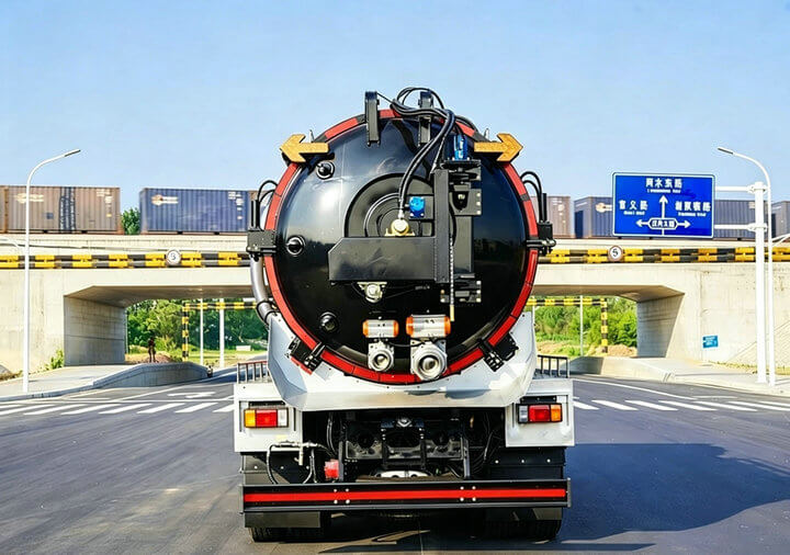 ISUZU Sewer Combination Jetting Vacuum Tanker Truck 10T (23) ISUZU Sewer Combination Jetting Vacuum Tanker Truck 10T (23)