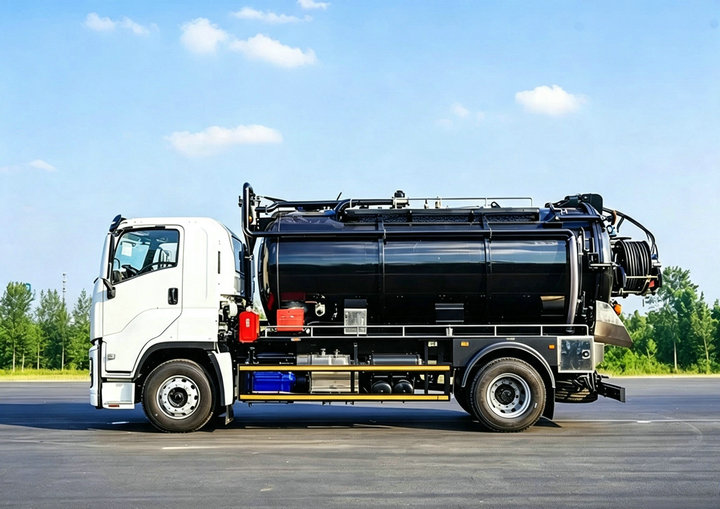 ISUZU Sewer Combination Jetting Vacuum Tanker Truck 10T (22) ISUZU Sewer Combination Jetting Vacuum Tanker Truck 10T (22)