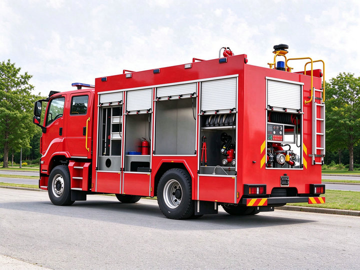ISUZU Fire Tender 300HP Foam Fire Truck 6000L Water (14) ISUZU Fire Tender 300HP Foam Fire Truck 6000L Water (14)