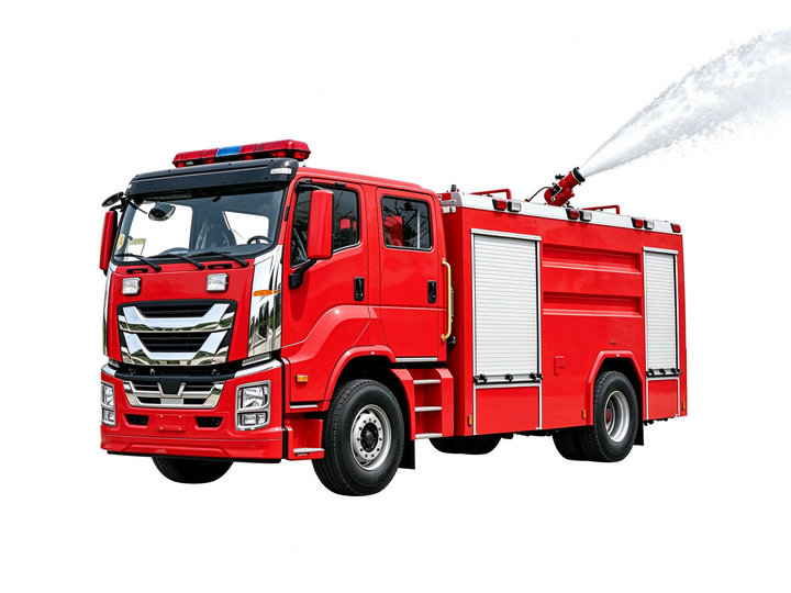 ISUZU GIGA 380HP Fire Tender Water Foam Fire Fighting Truck 6000L Water + 2000L Foam 