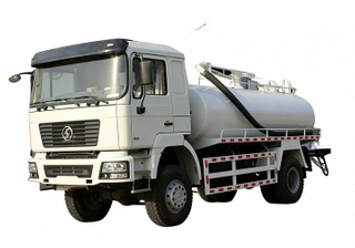 Shacman 4X4 AWD Cesspool Vacuum Septic Tank Truck 12m3