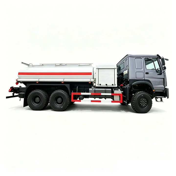AWD HOWO 6x6 Off-road Fuel Bowser Truck 4000 Gallon 