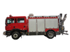 HOWO Rescue Fire Vehicle with 5 Tons Crane