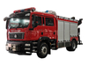 Howo Sitrak C5H Heavy Rescue Fire Truck with Crane Lighting and Power System