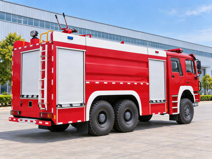 Shacman 6x6 Foam Fire Fighting Trucks (4) Shacman 6x6 Foam Fire Fighting Trucks (4)