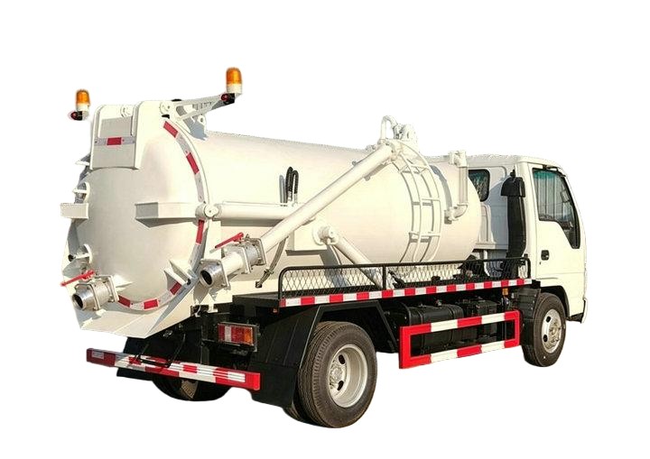 ISUZU 3KL Sewer Septic Sewage Vacuum Tank Truck 