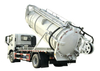 Isuzu Combination Sewer Vaccum Jetter Truck Flushing Cleaning 6000L Sewage+4000L Clean Water 