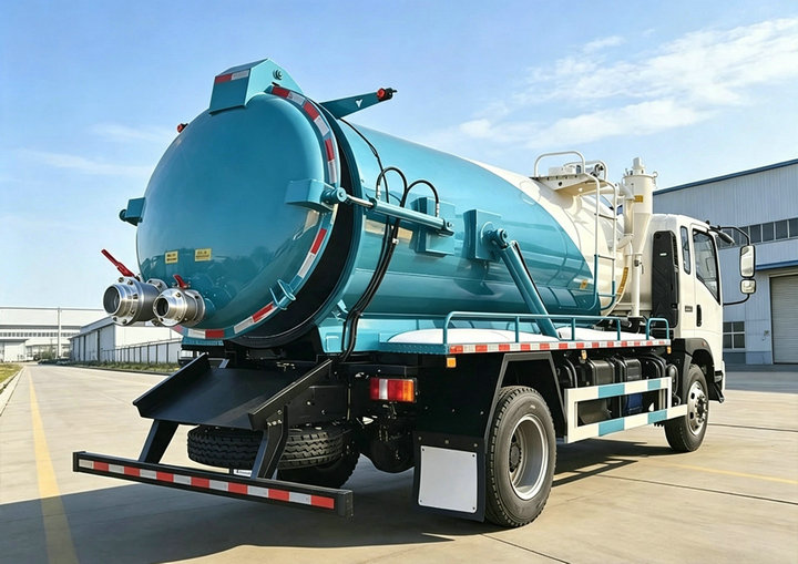 2000 Gallons HOWO Septic Pump Vacuum Truck (26)