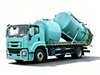 Isuzu Sewer Flushing And Cleaning Truck 10KL Sewage+5KL Clean Water 