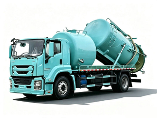 Isuzu Sewer Flushing And Cleaning Truck 10KL Sewage+5KL Clean Water 