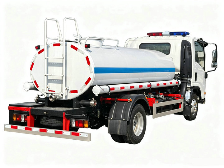  Suzu KV100 Stainless Steel Dust Control Water Bowser Sprinkler Truck 5000 L
