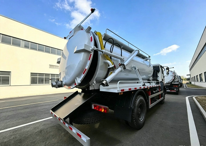 BEIBEN 1929 Sewage Suction Tanker Truck (5) BEIBEN 1929 Sewage Suction Tanker Truck (5)