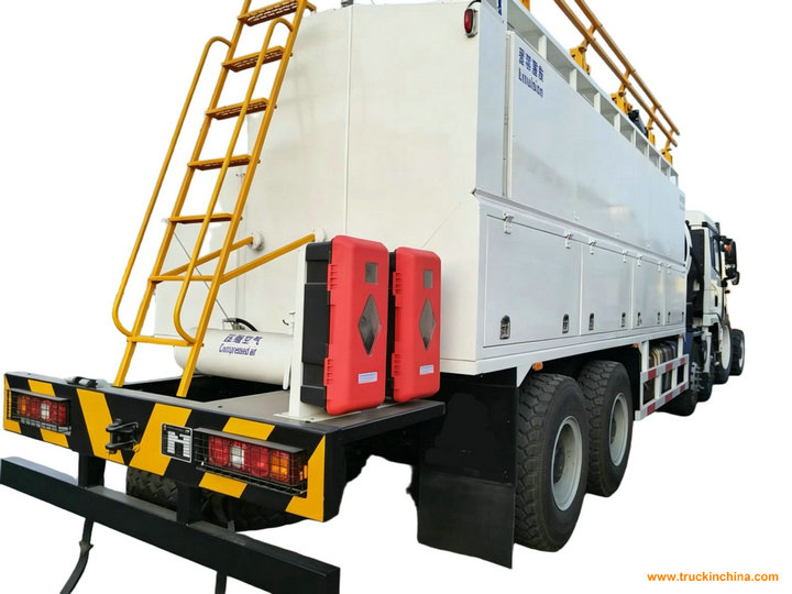 20T BCRH-20 SHACMAN X3000 On-site Mining Blasting Bulk Mixed And Charging Emulsion Explosives ANFO Truck MEMU MMU