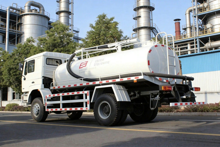 Shacman Cesspool Vacuum Septic Tank Truck (17)