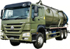 HOWO Vacuum Super Sucker Septic Tanker Truck 20m3 with Liquid Ring Vac Pump