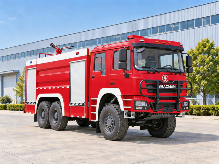 Shacman 6x6 Foam Fire Fighting Trucks (6) Shacman 6x6 Foam Fire Fighting Trucks (6)