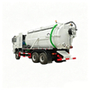 SHACMAN 6x6 Offroad Truck Combined Sewer Jetting Vacuum Cesspit Emptier Septic Sewage 10KL, Cleaning 6KL 