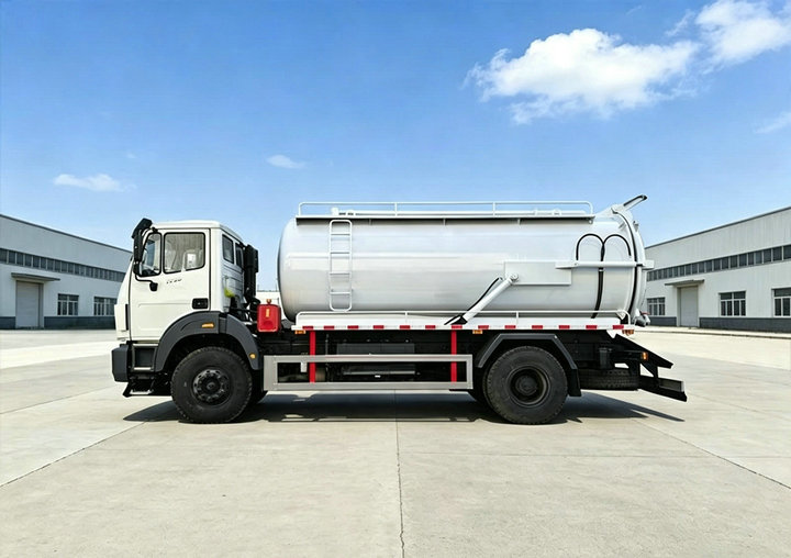 BEIBEN 1929 Sewage Suction Tanker Truck (11) BEIBEN 1929 Sewage Suction Tanker Truck (11)