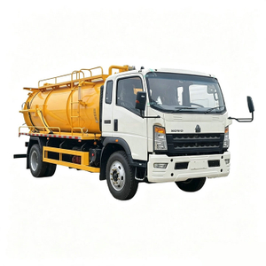 SINOTRUK HOWO 5 CBM Cesspit Emptier Vacuum Super Sucker Septic Tank Truck
